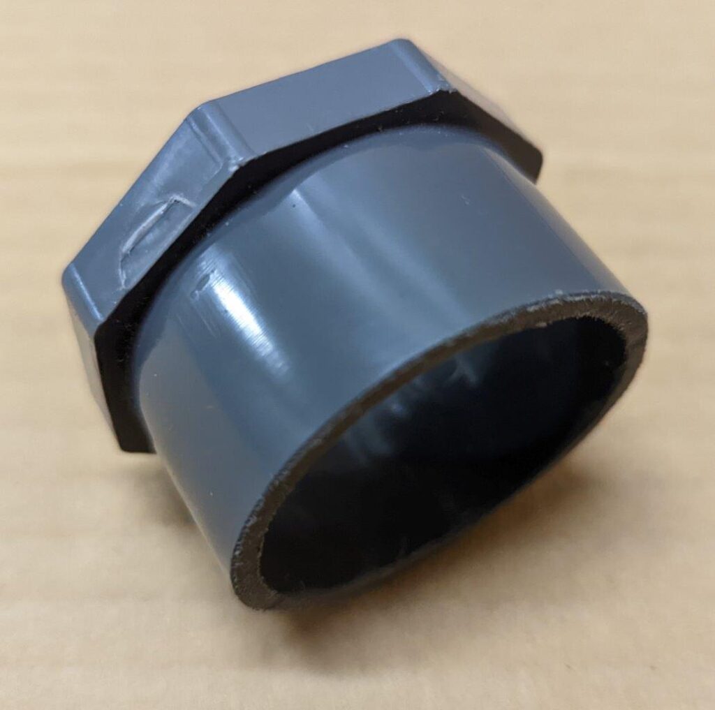 Lasco D D Pvci Sch X Coupling Bushing Flush