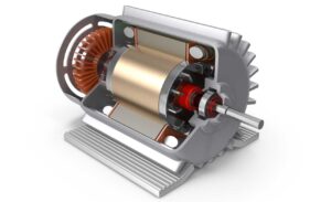 Electric Motor Structure graphics draft