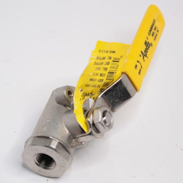 Apollo 7610114A Two-Piece Ball Valve | 1/4 Inch FNPT | 2000 WOG | Made in USA