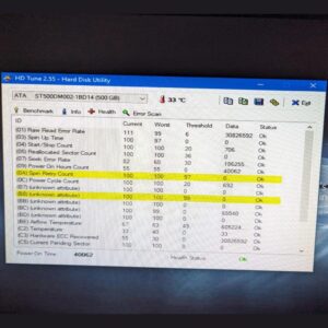 Hard drive 500GB Seagate ST500DM002 tested sn s2al1cb4