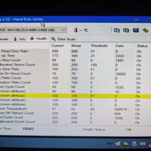 Western Digital Blue 1TB Hard Drive 3.5″ SATA 6Gb/s 64 MB Cache WD 7200RPM WD10EZEX used, tested