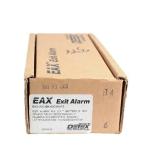 Detex EAX-500xBKxMC65xKS Exit Alarm Weatherized