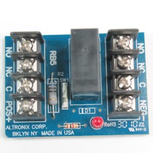 Altronix RB5 Relay Module 6 VDC or 12 VDC DPDT Contacts