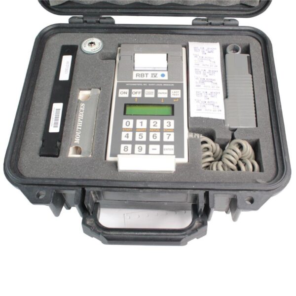 Intoximeters Alco-Sensor RBT IV Breathalyzer System with Case