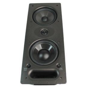 Polk Audio 265-LS Vanishing Series In-Wall 3-Way Loudspeaker, Dual 6.5" Dynamic Balanc