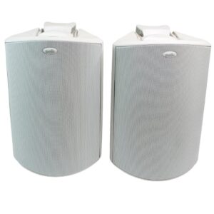 Polk Audio Atrium 6 White Outdoor Speakers With 5.25" Drivers (Pair)