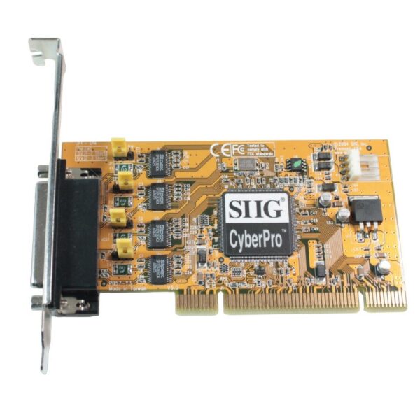 Siig JJ-P04111 Quartet Serial Plus Pci Four 16650 4-Port RS232 Serial I/O Card