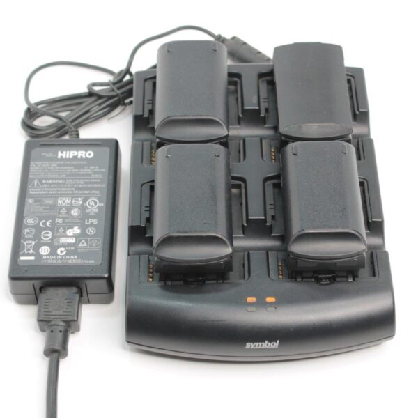 Symbol Technologies SACX000-4000C with 4x Battery 82-000012-02 & Power Supply