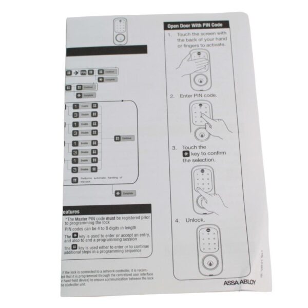 Yale Digital Door Lock YL-YRD220ZW605