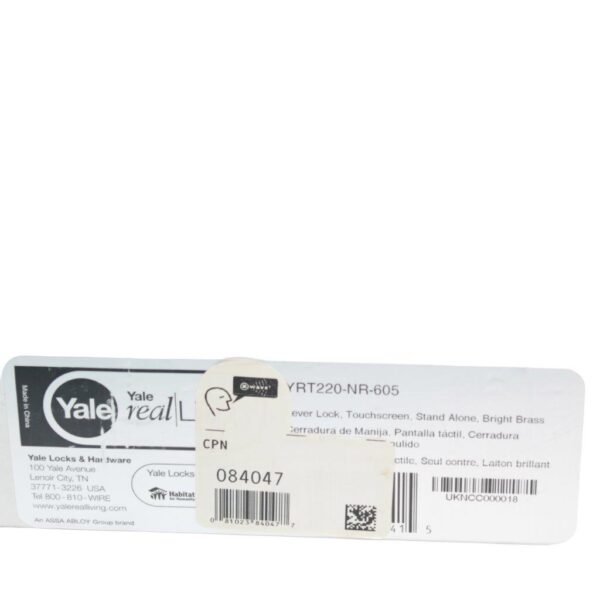 Yale Locks & Hardware YRT220-NR-605