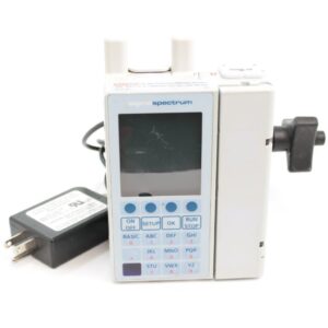 Baxter Sigma Spectrum v6 602189016 Infusion Pump Wireless Battery B/G, Power Supply, Clamp