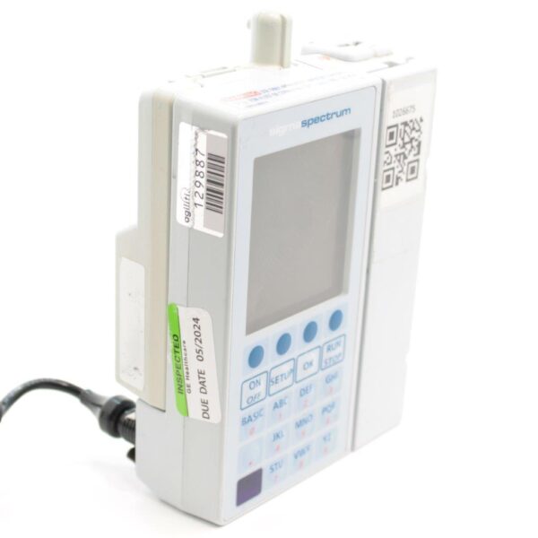 Baxter Sigma Spectrum v6 602189016 Infusion Pump Wireless Battery B/G, Power Supply, Clamp