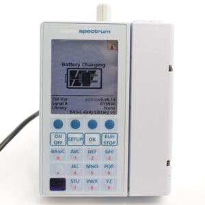 Baxter Sigma Spectrum v6 602189016 Infusion Pump Wireless Battery B/G, Power Supply, Clamp