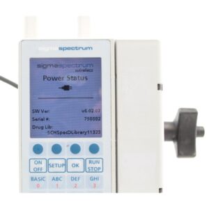 Baxter Sigma Spectrum v6 602189016 Infusion Pump Wireless Battery B/G, Power Supply, Clamp