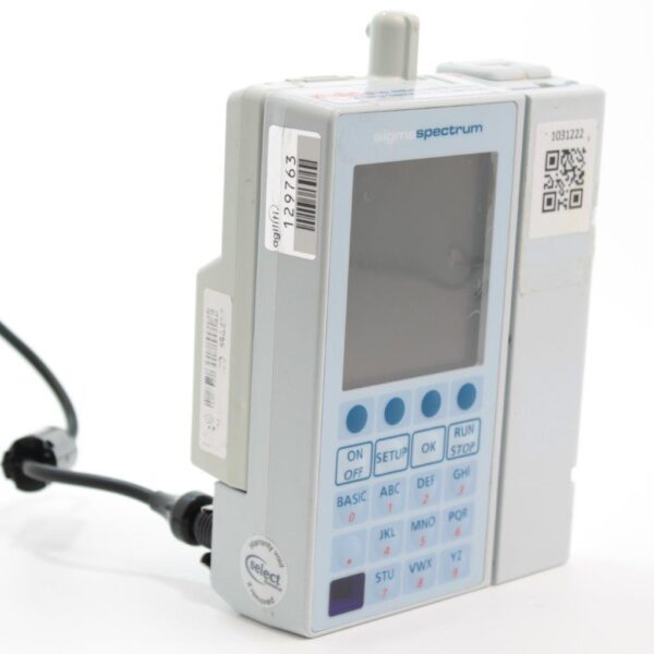 Baxter Sigma Spectrum v6 602189016 Infusion Pump Wireless Battery B/G, Power Supply, Clamp