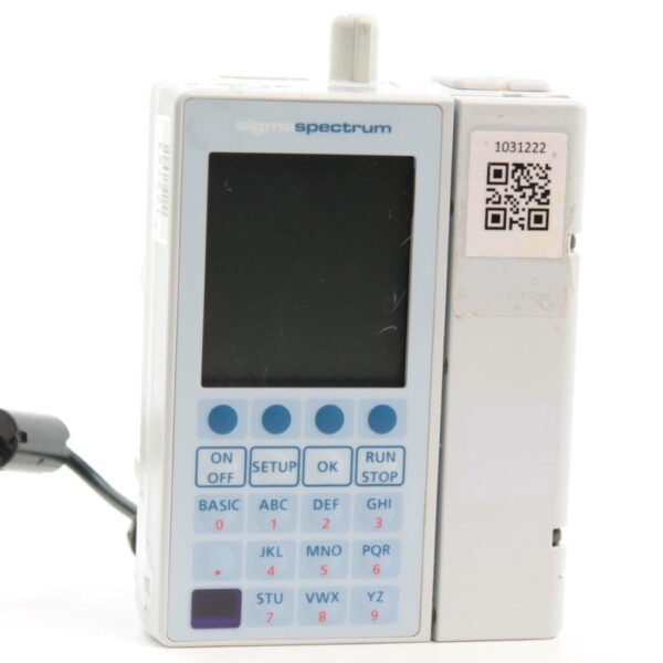 Baxter Sigma Spectrum v6 602189016 Infusion Pump Wireless Battery B/G, Power Supply, Clamp