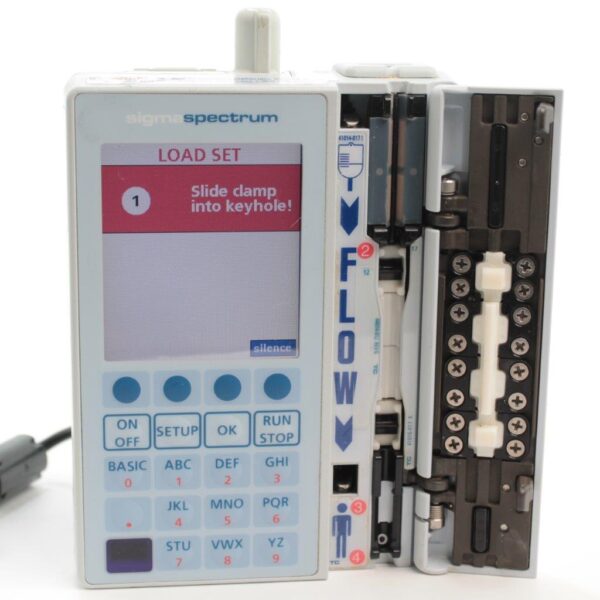 Baxter Sigma Spectrum v6 602189016 Infusion Pump Wireless Battery B/G, Power Supply, Clamp