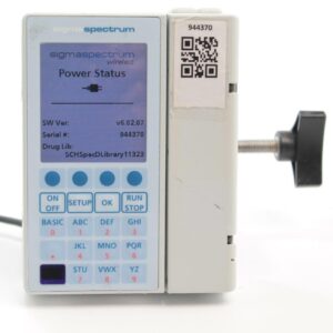 Baxter Sigma Spectrum v6 602189016 Infusion Pump Wireless Battery B/G, Power Supply, Clamp