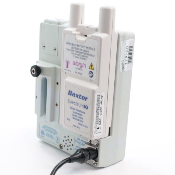 Baxter Sigma Spectrum v6 602189016 Infusion Pump Wireless Battery B/G, Power Supply, Clamp