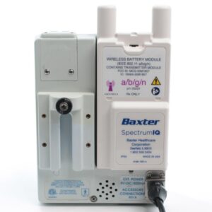 Baxter Sigma Spectrum v6 602189016 Infusion Pump Wireless Battery B/G, Power Supply, Clamp