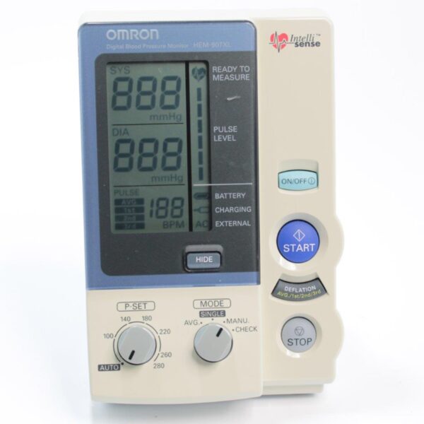 Omron Digital Blood pressure Monitor HEM-907XL without Cuff