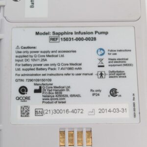 Sapphire Infusion Pump 150310000028