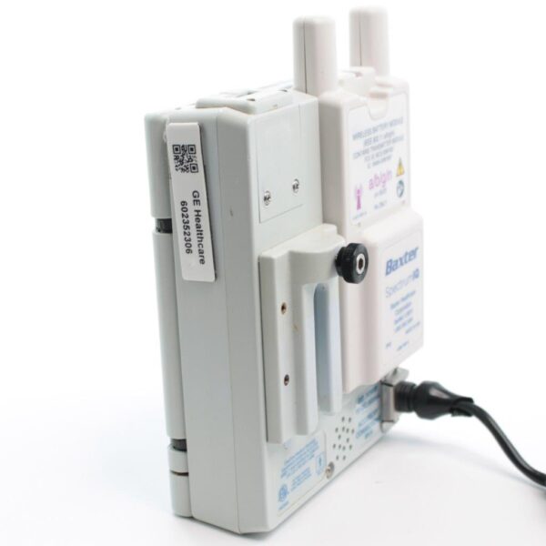 Baxter Sigma Spectrum v6 ser. 742888 Infusion Pump Wireless Battery B/G, Power Supply, Clamp