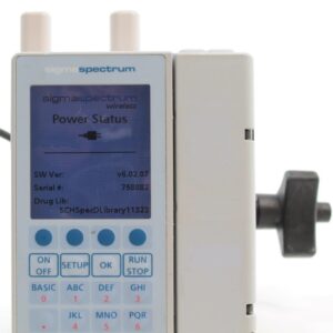 Baxter Sigma Spectrum v6 ser. 742888 or ser. 758882 Infusion Pump Wireless Battery A/B/G/N, Power Supply, Clamp