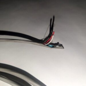 Partial Spool of 3 Wire Shielded Cable | 20 AWG | CL3R/CMR | 392 FT