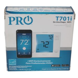 T701i PRO1 IAQ WiFi Single Stage Thermostat 1H1C 24V