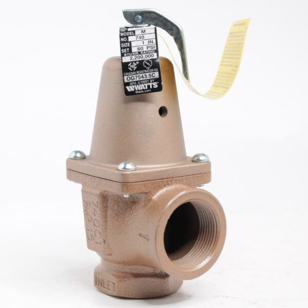 Watts 1 740-060 Safety Relief Valve 1 X 1-1/4 In 60 Psi