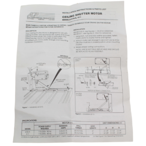 air-conditioning-ceiling-shutter-motor-model-611-120-240-volt-universal-mounting-for-hvac-systems