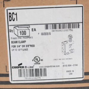 cooper-b-line-bc1-conduit-to-beam-fastener-thru-1-2-flange-100-lb-load-capacity